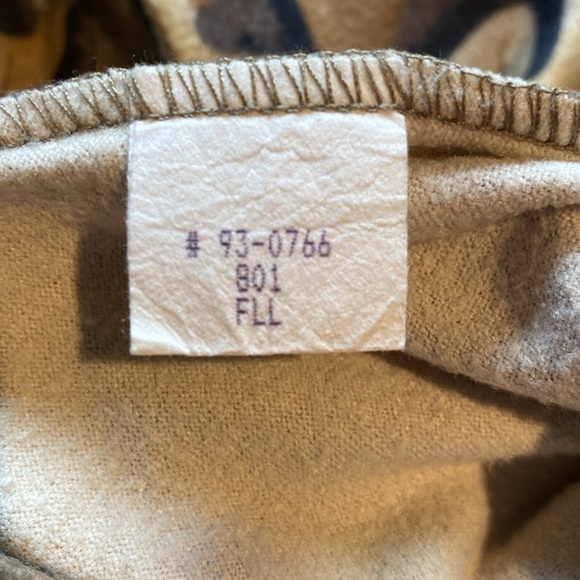 Vintage Cabela’s Advantage Camouflage Fleece Long Sleeve Shirt: Size Extra Large - Picture 11 of 11